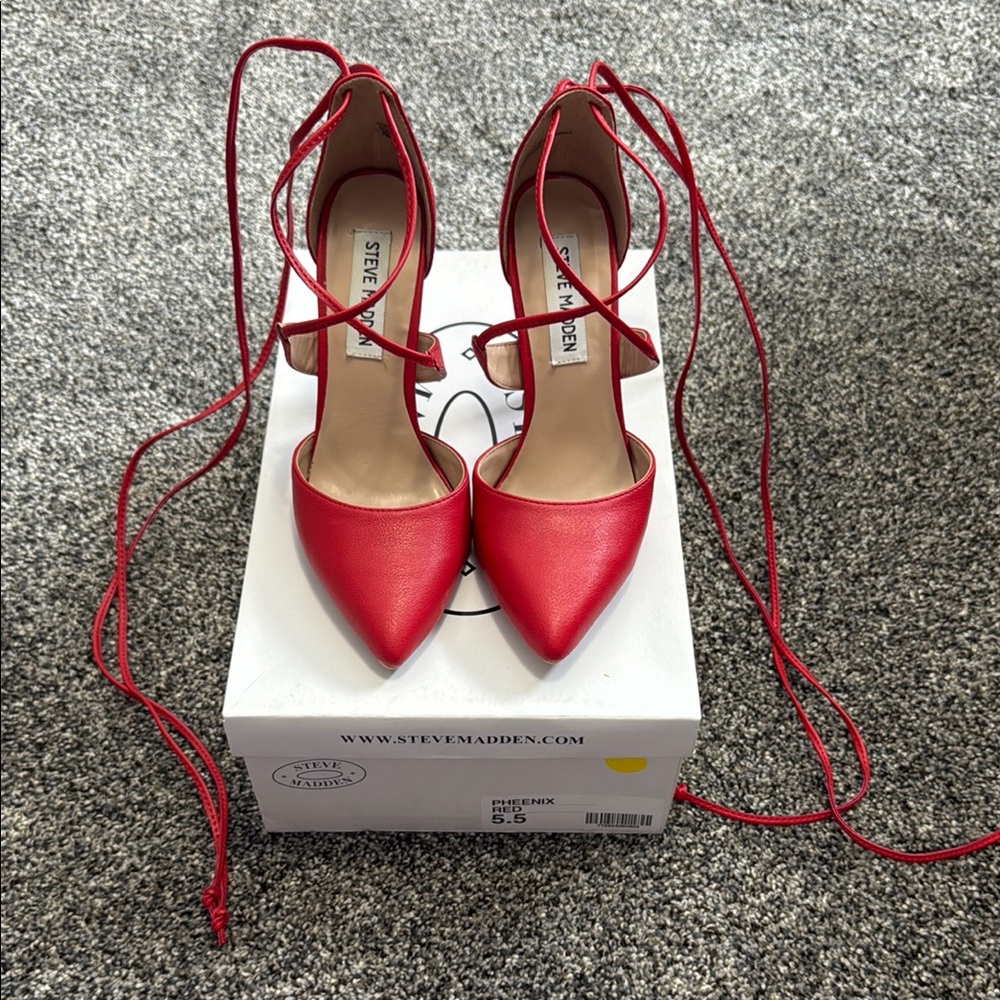 Steve Madden Red Women's Shoes